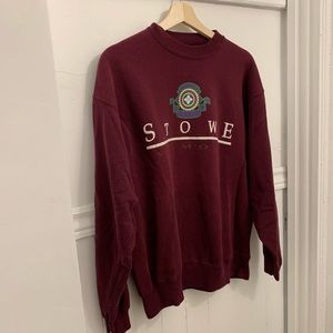 Stowe Vermont crewneck.